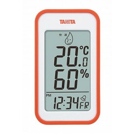 タニタ デジタル温湿度計 TT-559(OR)オレンジ(代引不可)【送料無料】