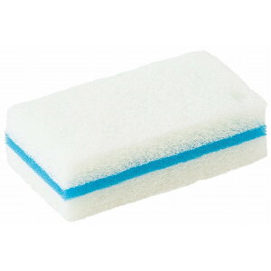 キクロンプロ 両面使えるソフトたわし ブルー F-201 清掃・衛生用品掃除用品 スポンジたわし(代引不可)【送料無料】