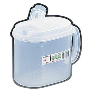 エンテック ハイパック手付き保存容器 小判型 S-83 大(小フタ付き) AHI1102