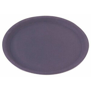 CAMBRO(キャンブロ) 丸型ノンスリップコーフトレー CO3200ブラック(D01) EBC0805【送料無料】