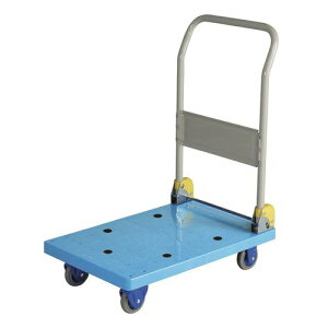 金沢車輛 環境静音樹脂台車(ハンドル折りたたみ式) NP-101GS HDI6801【送料無料】