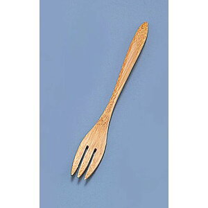 丸十 民芸竹 ケーキフォーク OTK0801