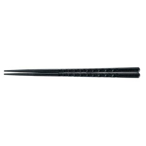 福井クラフト PBT亀甲箸 (10膳入)黒乾漆 24cm 90030853 RHSD802【送料無料】