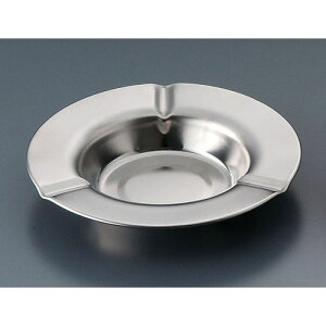 若林工業 ステン (並)平無地灰皿 大 PHIK701