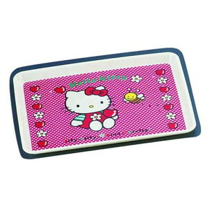 台和 メラミンお子様食器「ニューキティ」 FRPトレー(ギンガム) RTL54