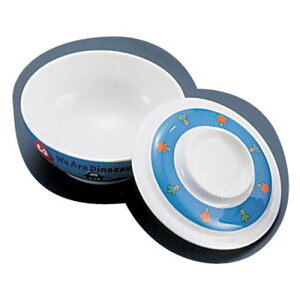 台和 メラミンお子様食器「ダイナソワーズ」 汁碗(蓋付) RSL99