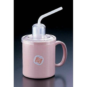 台和 ストロー付マグカップ HS-N4 ピンク RMG3101