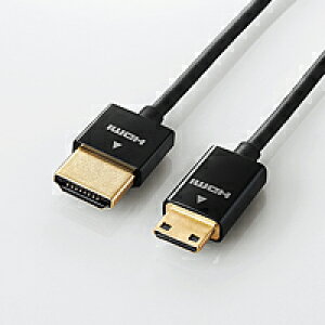 [ELECOM(GR)] JڑpHDMIP[u(HDMI mini^Cv) DGW-HD14SSM15BK(s)y[ցilR|Xjzyz