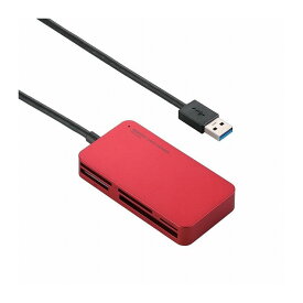 エレコム USB3.0対応メモリリーダライタ MR3-A006RD(代引不可)【送料無料】