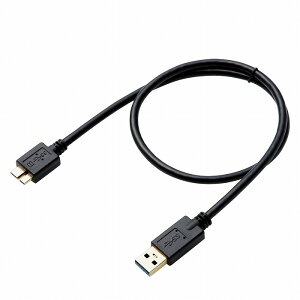 GR USBP[u 50cm USB3.0 AIX-microBIX ubN n[hfBXNEHDDڑ bLRlN^ DH-AMB3N05BK(s)