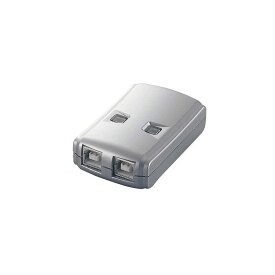エレコム USB2.0手動切替器 2切替 USS2-W2(代引不可)【送料無料】
