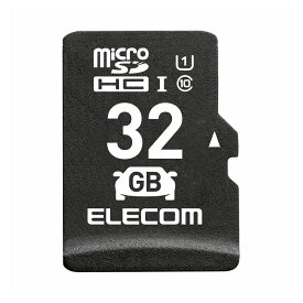 マイクロSDカード microSDHC 32GB Class10 UHS-I ドライブレコーダー対応 カーナビ対応 防水 IPX7 SD変換アダプター付 高耐久モデル MF-DRMR032GU11 エレコム(代引不可)【メール便配送】