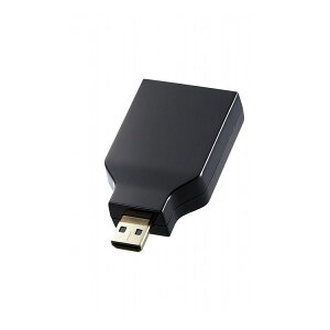 HDMI ϊA_v^ Micro HDMI ^CvD IX to HDMI ^CvA X 4K 60P XRlN^ RoHSwߏ ubN AD-HDADS3BK(s)y[֔zzyz
