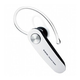 エレコム ヘッドセット Bluetooth 5.0 片耳 ハンズフリー 通話・音楽 対応 オープンタイプ 左右耳兼用 microB充電 イヤホンマイク ワイヤレス 通話 音楽 スマホ PC コンパクト 持ち運び LBT-HS11WH(代引不可)