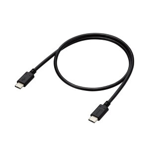 ELECOM GR USB Type C P[u ( ^Cv C to C ) 0.5m PD 100W XP[u ^RlN^ y iPhone p\R X}z  Type-C @Ή z ubN MPA-CC5P05BK(s)y[֔zzy