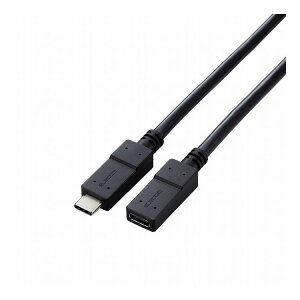 GR USB Type C P[u 0.5m PD 60W USB3.2 y Type-C  Windows 11 10 macOS p\R MacBook iPhone Android X}z ^ubg eΉ z ubN USB3-ECC05BK ELECOM(s)yz