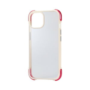 ELECOM iPhone 15 �p �P�[�X �n�C�u���b�h �J�o�[ �Ռ��z�� �y�� �J��������ی� ���C�����X�[�d�� �X�g���b�v�z�[���V�[�g�t �z���C�g×���b�h PM-A23AHVAIRWH �G���R��(����s��)�y���[���֔z���z�y
