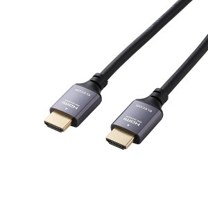 ELECOM HDMI 2.1 P[u EgnCXs[h 2m 8K 60Hz 4K 120Hz eARC VRR Dynamic HDR y PS5 PS4 Nintendo Switch Xbox Ή z C[Tlbg Fؕi ubN GM-HD21E20BK GR(s)yz