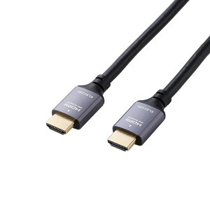 ELECOM HDMI 2.1 P[u EgnCXs[h 3m 8K 60Hz 4K 120Hz eARC VRR Dynamic HDR y PS5 PS4 Nintendo Switch Xbox Ή z C[Tlbg Fؕi ubN GM-HD21E30BK GR(s)yz