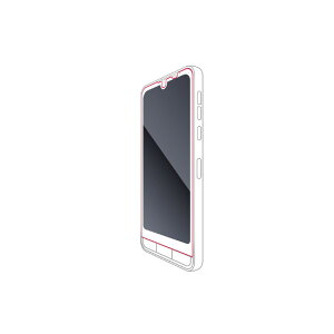 �G���R�� �V���v���X�}�z7 / 6 / BASIO active2 / active ( SHG12 / SHG09 ) �K���X�t�B���� ������ �\�ʍd�x10H �w��h�~ ��U�h�~ �C�A�h�~ ELECOM(����s��)�y���[���֔z���z�y���������z