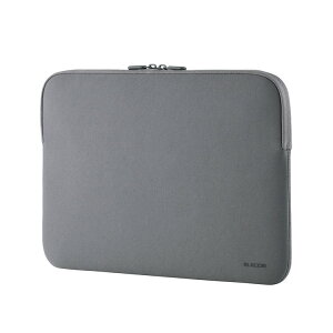 �p�\�R���P�[�X 14�C���` ���� ���^ �ϏՌ� �_�u���t�@�X�i�[ MacBook Air Pro Dell HP Lenovo ~14�C���`�܂ł� �m�[�g�p�\�R�� �O���[ BM-IBTHNP14GY(����s��)�y���������z