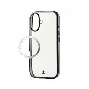 �G���R�� ELECOM iPhone 17 �P�[�X �\�t�g �Ռ��z�� ���C�z���Ή����^���X�e�b�J�[�t �X�g���b�v�z�[���t �X�g���b�v�z�[���V�[�g�t ���^���b�N���C�� �u���b�N�O���[�W�� PM-A25AUCTMLBGB(����s��)