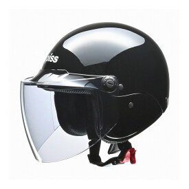 リード工業 セミジェットヘルメットBK ブラック AP603BK【送料無料】