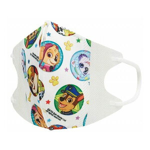 スケーター 子供用 不織布 立体マスク 7枚入り パウ・パトロール MSKS3N キャラクター かわいい 可愛い 花粉 ホコリ 風邪対策 Skater(代引不可)