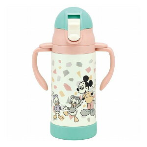 スケーター 保冷専用 ステンレス ストローマグ ベビーマグ 水筒 350ml ミッキー&フレンズ レトロ STWM3N Skater【送料無料】