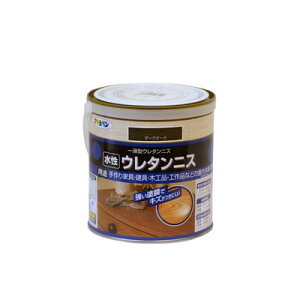 アサヒペン 水性ウレタンニス 0.7L (ダークオーク)(代引不可)【送料無料】