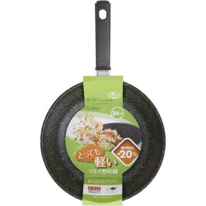 貝印 軽いマルチ炒め鍋(IH対応) 24cm 000DW5633(代引不可)