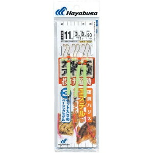 HAYABUSA 投げ カレイ アイナメ 遊動式 2本鈎3セット NT650 13号 ハリス3 NT650-13-3(代引不可)