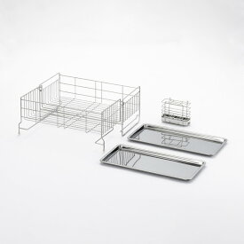 オールステンレス広げて使える水切り ヨシカワ 1306034(代引不可)【送料無料】