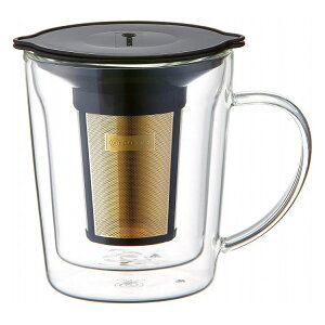 コレス Cores ゴールドフィルターダブルウォールマグ 180ml マグカップ C412 純金メッキ コーヒーカップ コーヒーフィルター【送料無料】