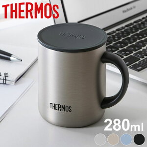 THERMOS �T�[���X �^��f�M�}�O�J�b�v 280ml �t�^�t�� �ۉ��}�O�J�b�v �ۉ� �ۗ� �X�e�����X�}�O�J�b�v �R�b�v �R�[�q�[ �g�� ���� �j�� �v���[���g �M�t�g ��̓� ���̓��y���������z