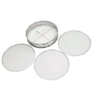 ・ステンレス土フルイ・37CM 園芸道具:盆栽用品:土入れ