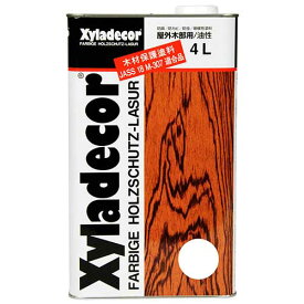 キシラデコール4L 101カラレス（ムショク）【送料無料】