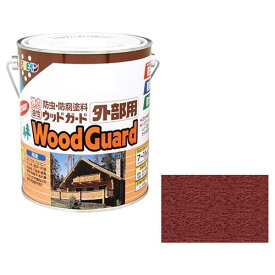 アサヒペン・油性ウッドガード外部用・1．6Lーマホガニーー07【送料無料】