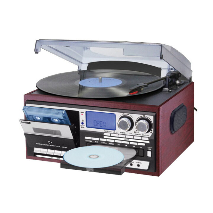 楽天市場 マルチ オーディオ レコーダー プレーヤー 交換針3本付き レコード カセットテープ Cd Sdカード Usbメモリ 音源再生 代引不可 送料無料 リコメン堂生活館 楽天市場 マルチ オーディオ レコーダー プレーヤー 交換針3本付き レコード カセットテープ Cd Sdカード Usbメモリ 音源再生 代引不可 送料無料 リコメン堂生活館
