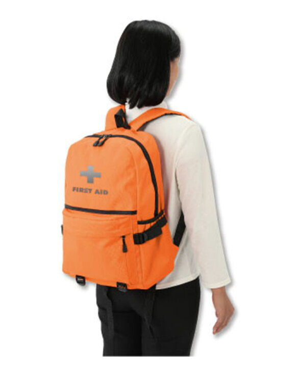 楽天市場】防災士が選んだ防災用品39点セット オレンジ 防災リュック 