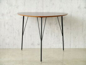 ダイニングテーブル 三本足 丸形 テーブル 食卓テーブル 丸テーブル 円卓 木製 新生活 北欧 ミッドセンチュリー DT-COLINA(代引不可)【送料無料】