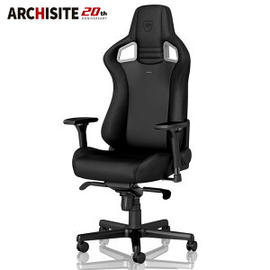 �Q�[�~���O�`�F�A noblechairs EPIC BLACK EDITION �m�[�u���`�F�A�[�Y ���b�L���O �A�[�����X�g �u���b�N �G�f�B�V����(����s��)�y���������z