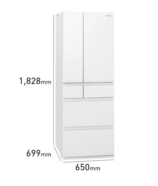 楽天市場】【全国配送可】パナソニック Panasonic 冷蔵庫 幅65cm 501L 