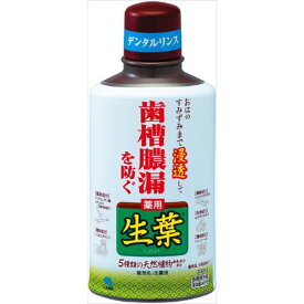 小林製薬 生葉液 330ML オーラル/マウスウォッシュ/歯周病・知覚過敏(代引不可)