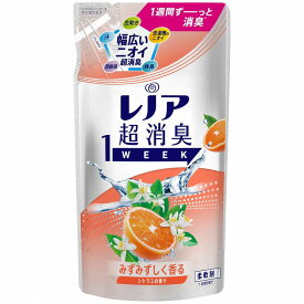 【単品】P&Gジャパン レノア超消臭1weekみずみずしく香るシトラスの香りつめかえ用(代引不可)