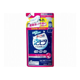 【6個セット】 ライオン ルックプラス泡ピタトイレ洗浄スプレーウォーターリリーの香りつめかえ用 250ML×6個(代引不可)