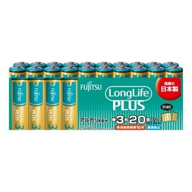 FDK 富士通 乾電池 FUJITSU LongLifePLUS 単3 LR6LP(20S) 20本(代引不可)