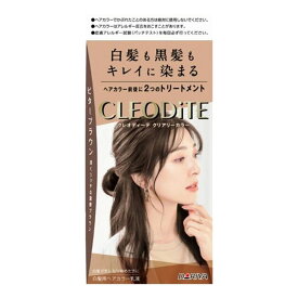 【単品12個セット】 ダリヤ クレオディーテ クリアリーカラー (白髪用) ビターブラウン ヘアカラー(代引不可)【送料無料】