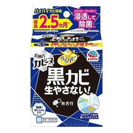 【単品3個セット】 アース製薬 らくハピ お風呂のカビーヌ 無香性(代引不可)