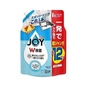 【単品4個セット】 除菌ジョイコンパクトW消臭フレッシュクリーン詰替超ジャンボサイズ P&Gジャパン(代引不可)【送料無料】